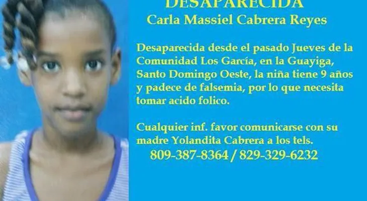 Mantendrán en prisión sospechosos de secuestrar la menor Carla Massiel 
