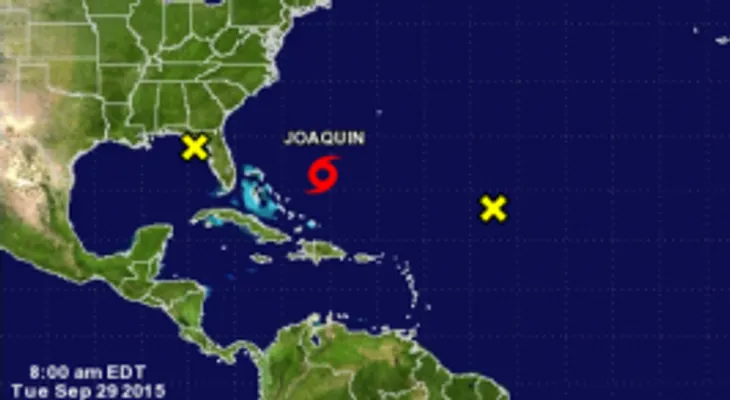 Se forma Joaquín, la décima tormenta tropical