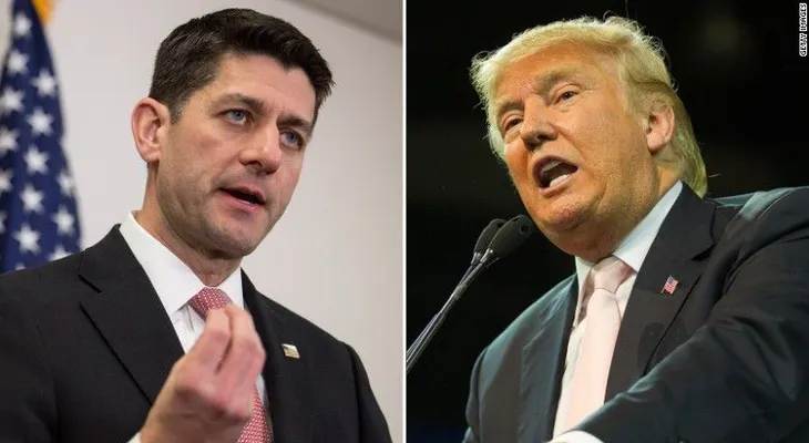 Paul Ryan da su apoyo a Donald Trump