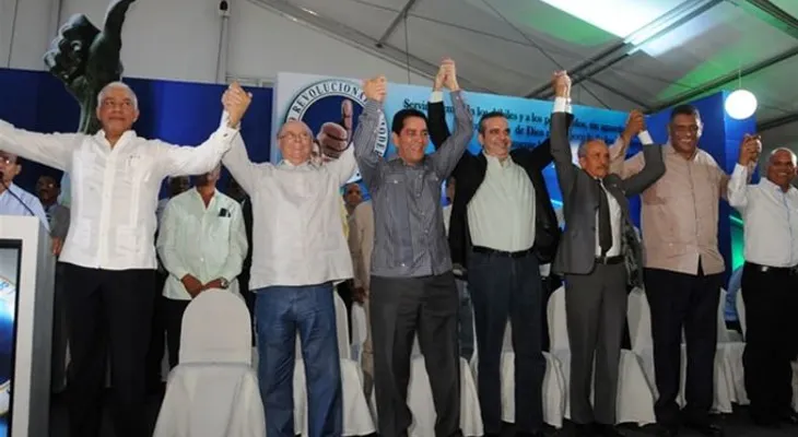 PRM juramenta a Eligio Jáquez y a Claudio Caamaño