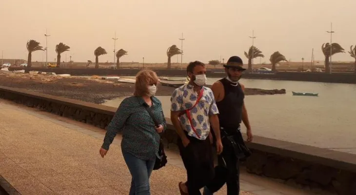 La inhalación del polvo del Sáhara inflama las vías respiratorias