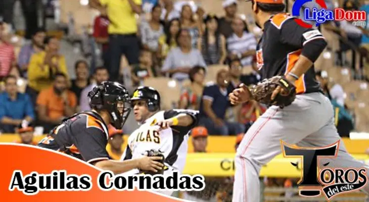 Escogido vence a los alicaídos Toros del Este; Aguilas caen frente al Licey