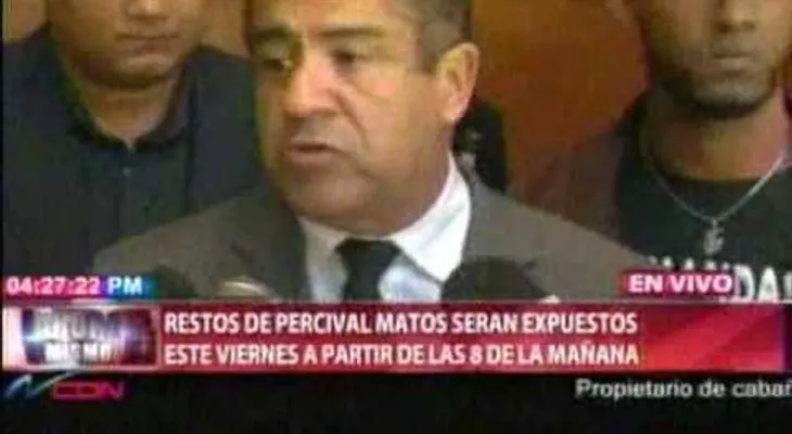 Sarita Valdez confirma que a John Percival le dispararon a "quemarropa" 