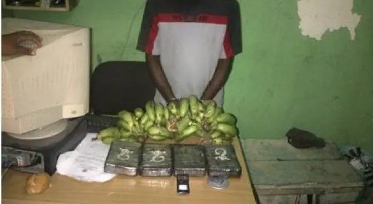 Apresan con cuatro kilos de coca a un hombre que simulaba ser platanero