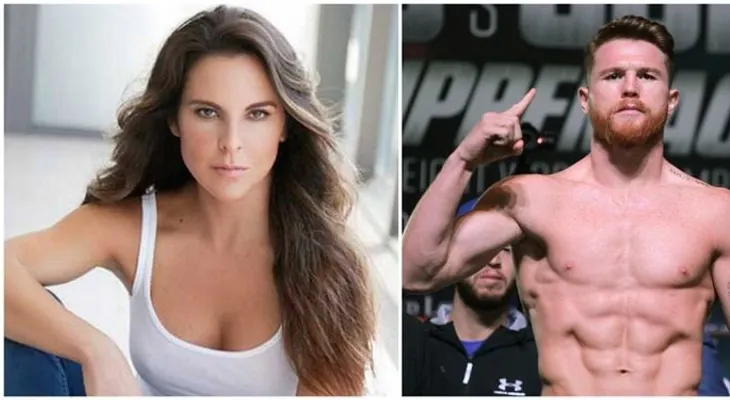  Kate del Castillo confiesa tuvo un romance con "Canelo" Álvarez y echaron "varios rounds", pero él caía primero