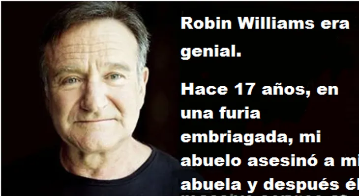 Robin Williams tal vez tuvo sus demonios, pero esto es simplemente asombroso 