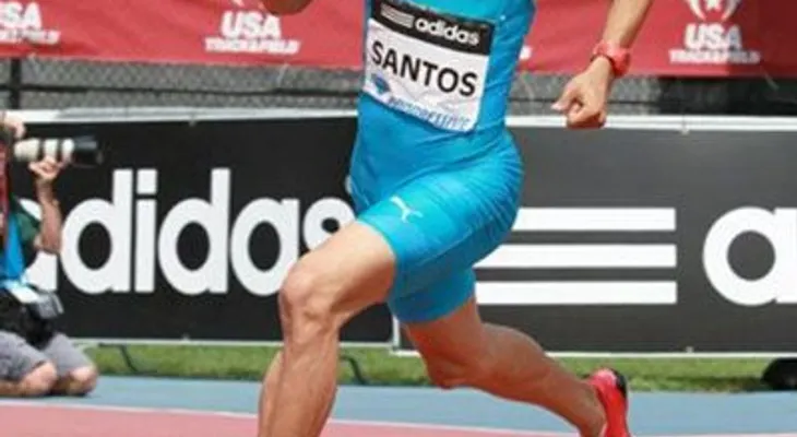 Luguelín Santos se hizo con el segundo puesto en La Liga de Diamante