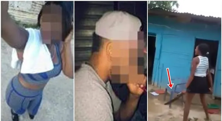 Vecinos se quejan de una pareja que hace esto hasta delante de los niños