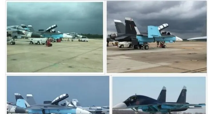 EEUU repinta sus F-18 para hacerlos pasar por aviones rusos  