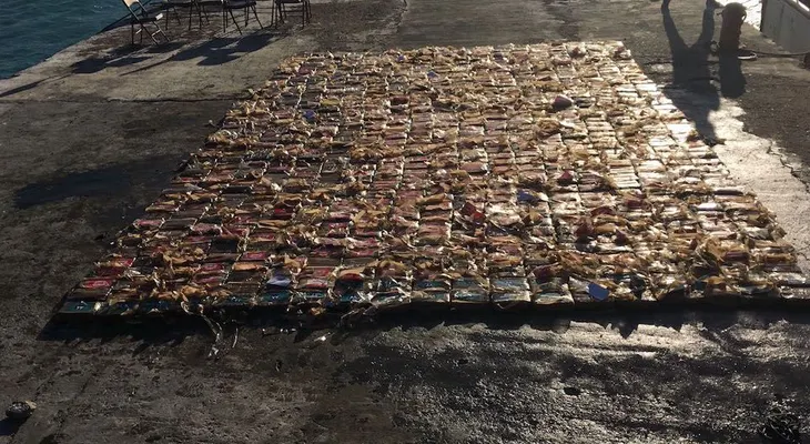Confiscan 822 paquetes de cocaína en un puerto mexicano
