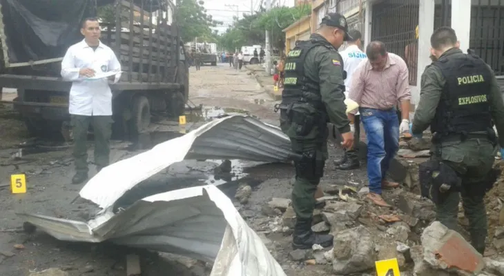 Atentado en Cúcuta, Colombia, deja 19 heridos