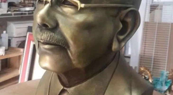 Presidencia desmiente imagen sobre busto del presidente Danilo Medina
