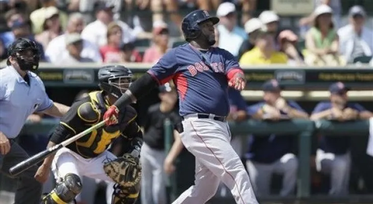 Big Papi y Kung Fu Panda pegan jonrones con Medias Rojas 