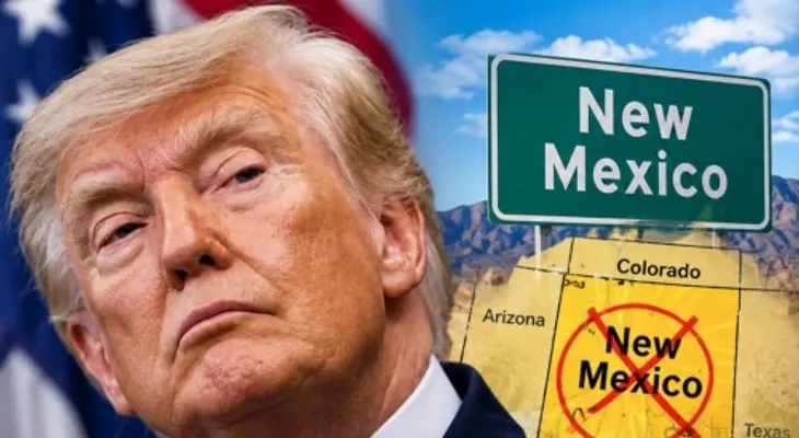 Trump sugiere rebautizar Nuevo México como 'Nueva América' y genera rechazo inmediato