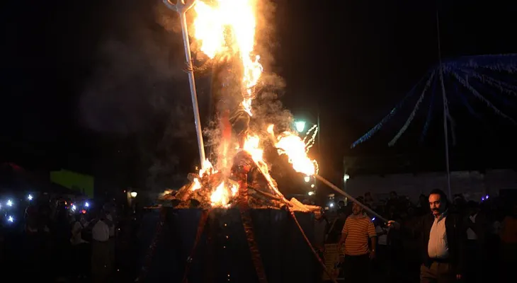 La espectacular Quema del Diablo en Guatemala