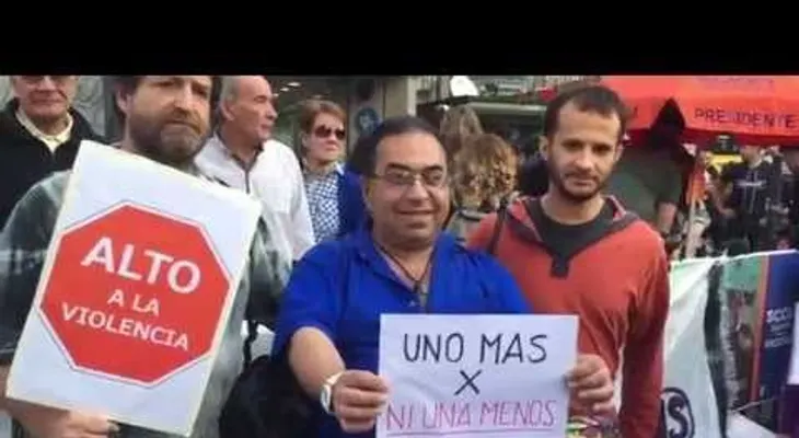 Marcha de hombres con faldas contra los feminicidios (VIDEO)