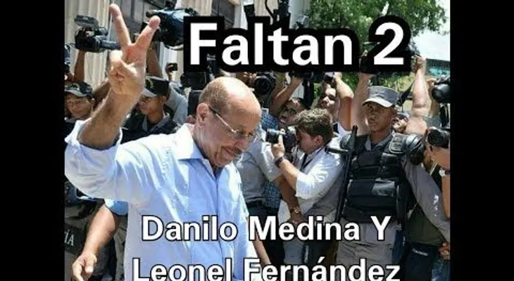 Temístocles indica con señales que faltan dos por Odebrech; Danilo y Leonel