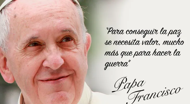 Papa Francisco: No temas al tiempo, nadie es eterno...las heridas te hacen más fuerte 