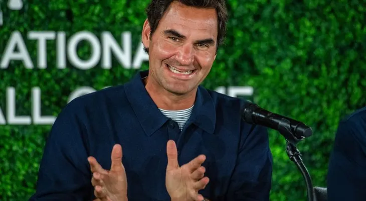 Roger Federer y su momento "eterno" al ingresar al Salón de la Fama del tenis
