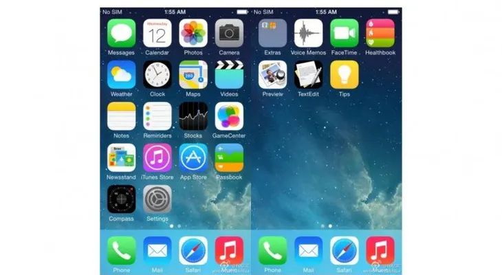 Filtran las primeras imágenes de iOS 8