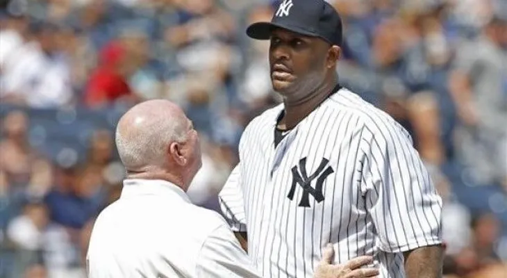 Sabathia, a lista de lesionados; no volvería en la campaña 