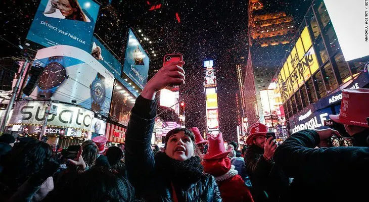 La cifras de la celebración de Año Nuevo en Times Square