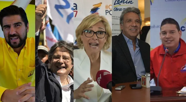 ¿Quién será el sucesor de Rafael Correa en Ecuador? Les presentamos los candidatos