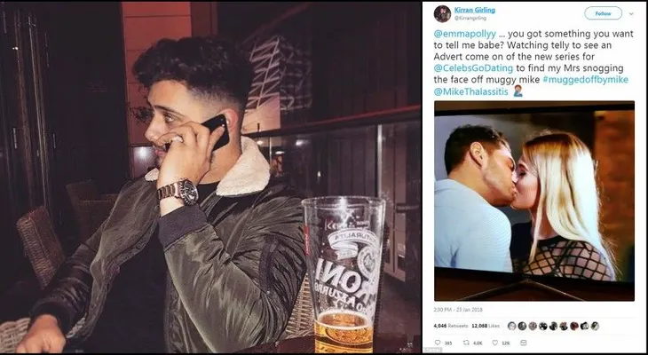Hombre se entera por TV que su novia le pegaba "los cuernos"