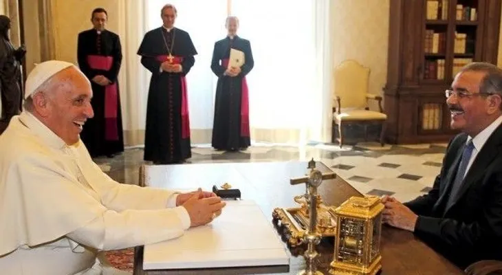 El Papa Francisco recibió al presidente  Danilo Medina