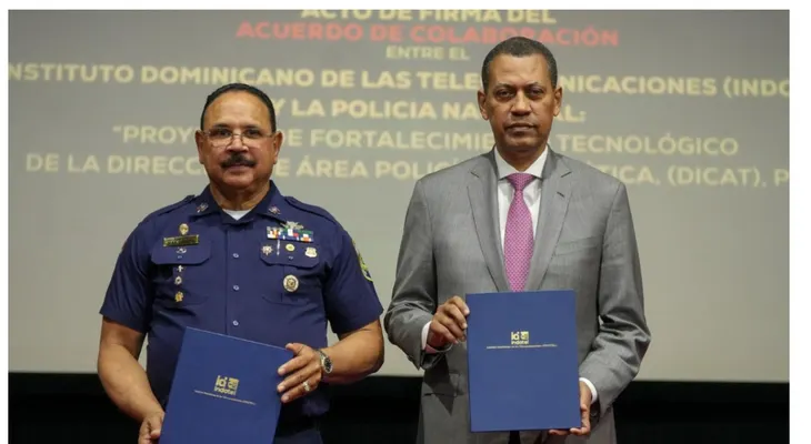 Indotel y Dicat firman acuerdo contra delitos tecnológicos