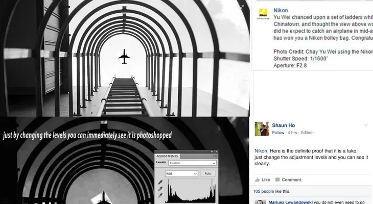 Fail: imagen (mal) alterada gana concurso de fotografía de Nikon