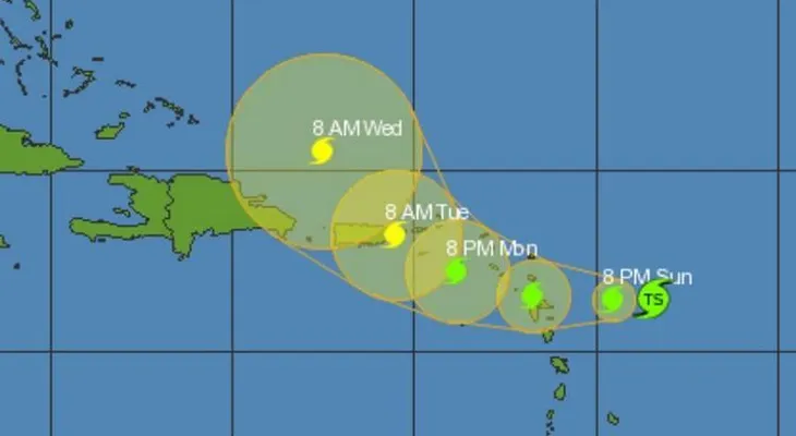 Se forma tormenta Gonzalo; amenaza a Puerto Rico como posible huracán 