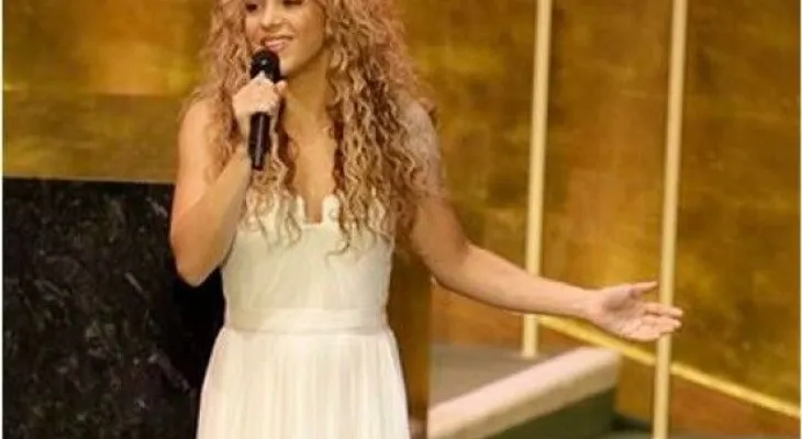 Shakira canta ante 130 jefes de Estado en la ONU