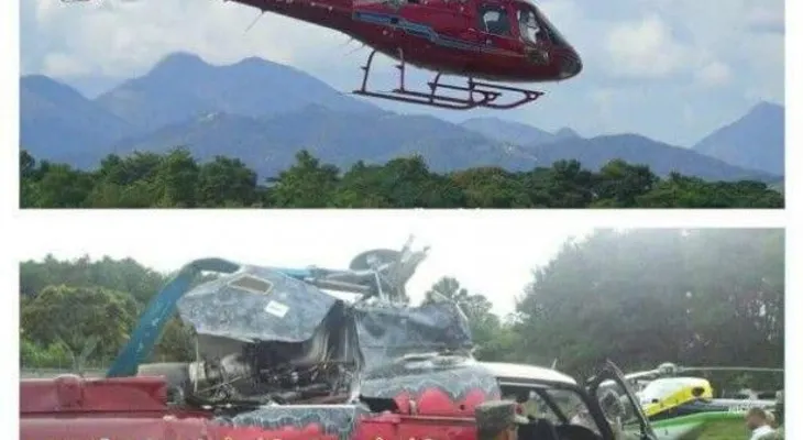 Haime Thomás sale ileso de accidente