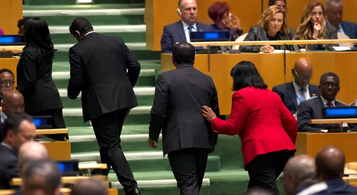 Delegación cubana se retira de la Asamblea General de la ONU durante discurso de Trump