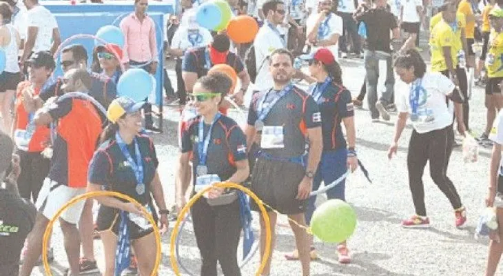 Miles participan en maratón contra diabetes 