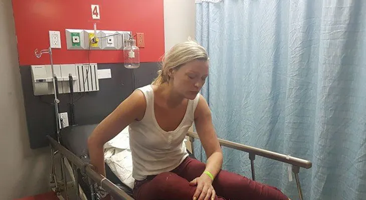 Conocen solo como Irina, turista rusa llevada al Darío Contreras, tras ser encontrada deambulando
