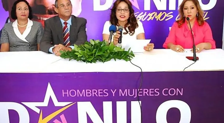 Movimiento Mujeres y Hombres con Danilo anuncia programa de acción
