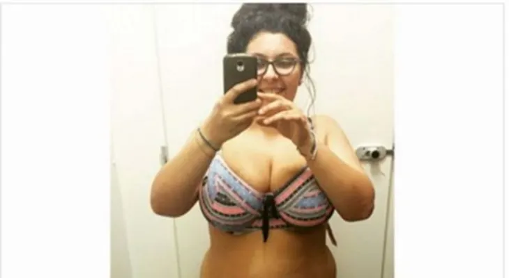 Le dijeron que las chicas como ella no deben usar bikini: chequea su respuesta