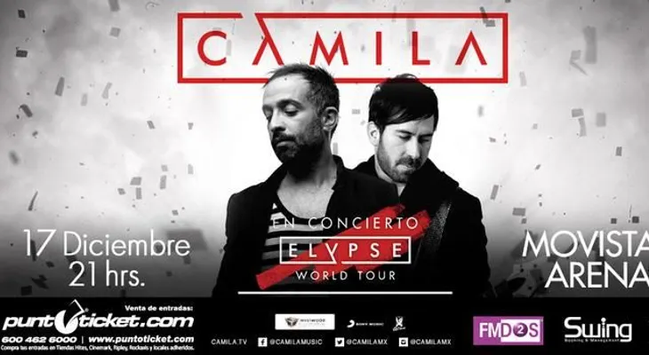 Suspenden concierto del grupo Camila en el país