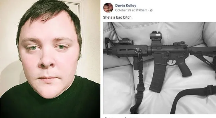 "Puta mala", así llamaba el asesino de Texas a sus armas al exhibirla en Facebook