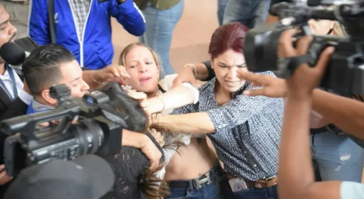 Imponen medida coerción contra agresores de periodista de CDN, Deyanira López