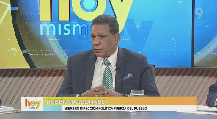 Rubén Maldonado: "RD está sentada sobre una bomba de tiempo bajo el PRM"