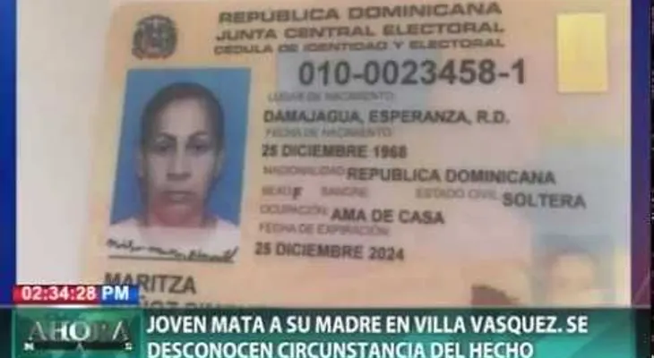 Esta fue la palabrota dicha por el hijo que mató a su madre Maritza Múñoz Pimentel 