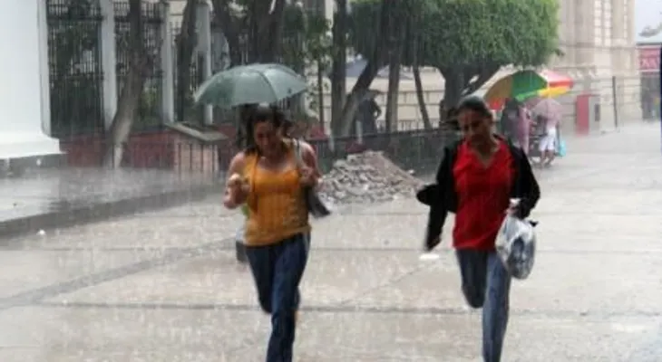 Lluvias en gran parte del país por vaguada  