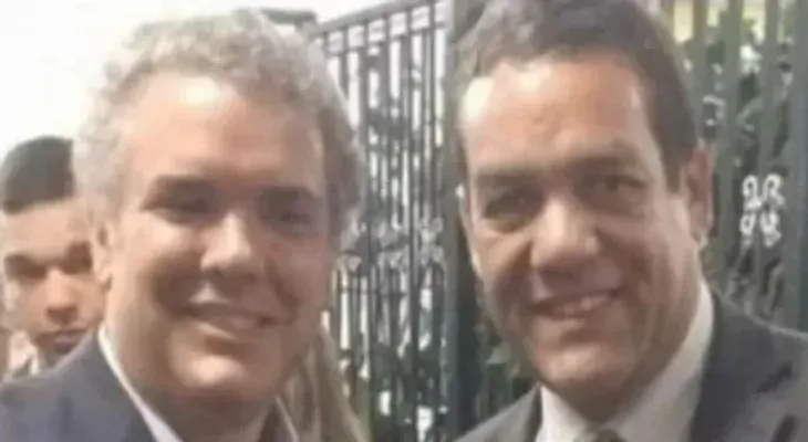 Publican foto del presidente de Colombia con el director de la empresa vinculada al magnicidio de Moise