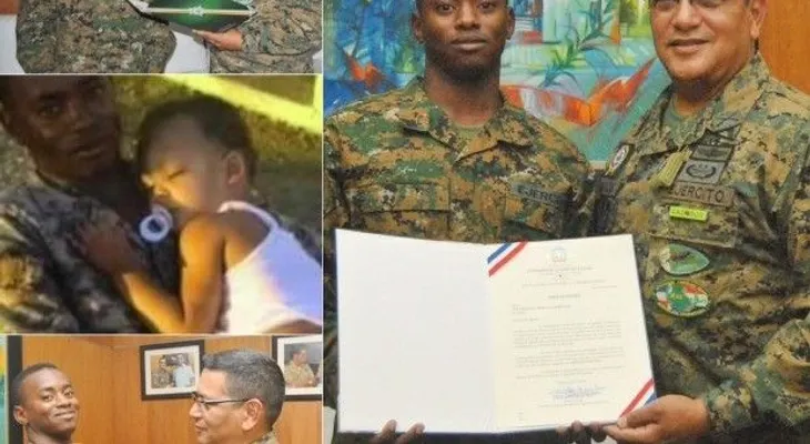 Ejército asciende a cabo soldado auxilió bebé andaba deambulando en Loma de Cabrera