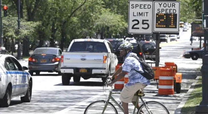 La reducción velocidad vehicular en Nueva York se inicia este lunes desde Alto Manhattan