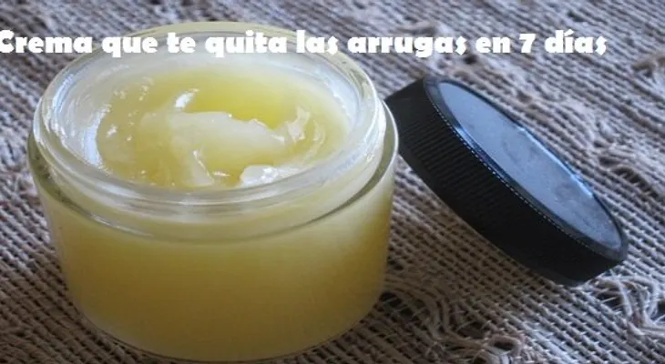 Elimina todas las arrugas de tu rostro en 7 días con esta crema casera