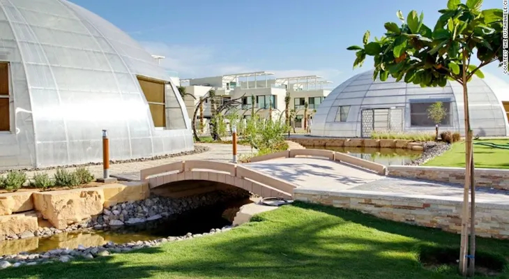 Este multimillonario y lujoso complejo en Dubai solo usará energía renovable